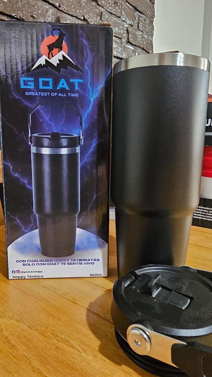 Vaso termico Hoppy Black de 750ML